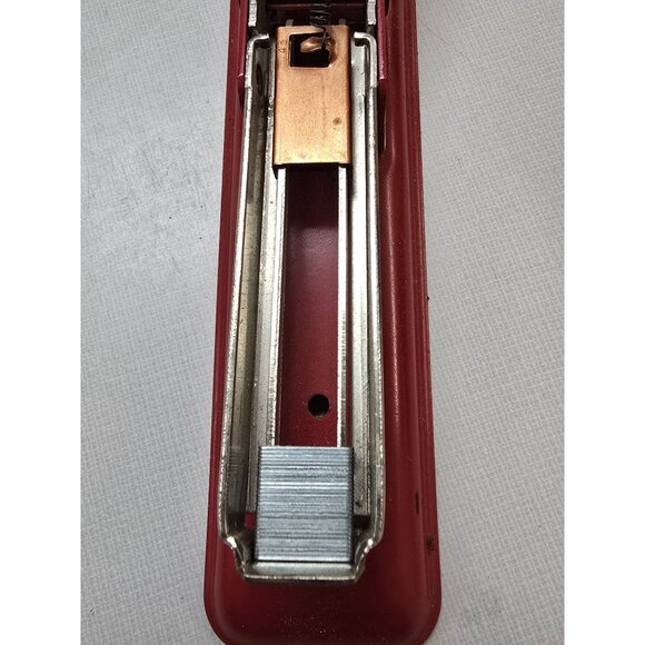 Vintage Red Swingline Stapler Long Island City New York USA - Picture 12 of 12
